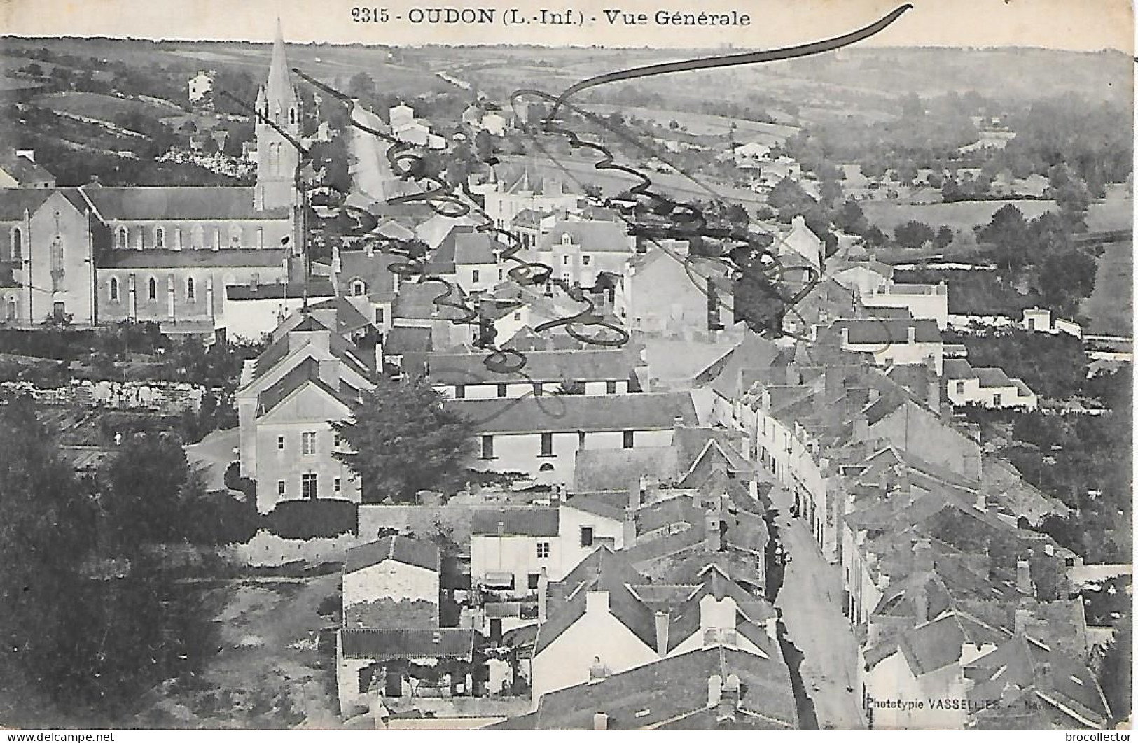 OUDON ( 44 ) -  Vue Générale - Oudon