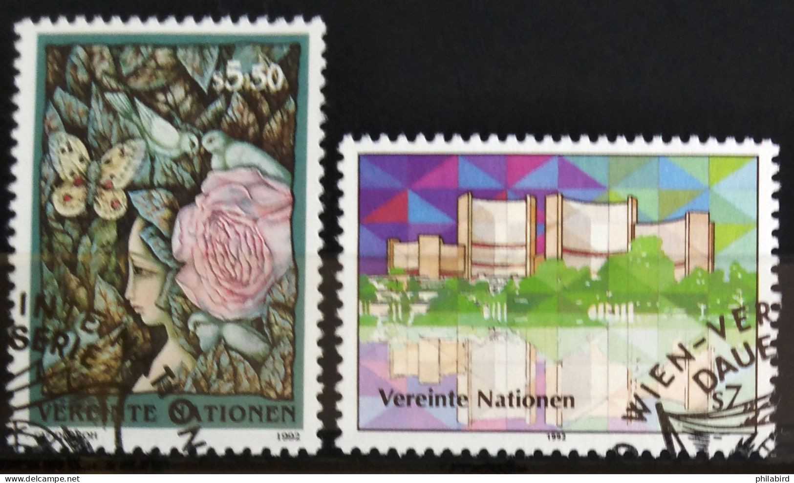 NATIONS-UNIS - VIENNE                          N° 149/150                       OBLITERE - Gebraucht