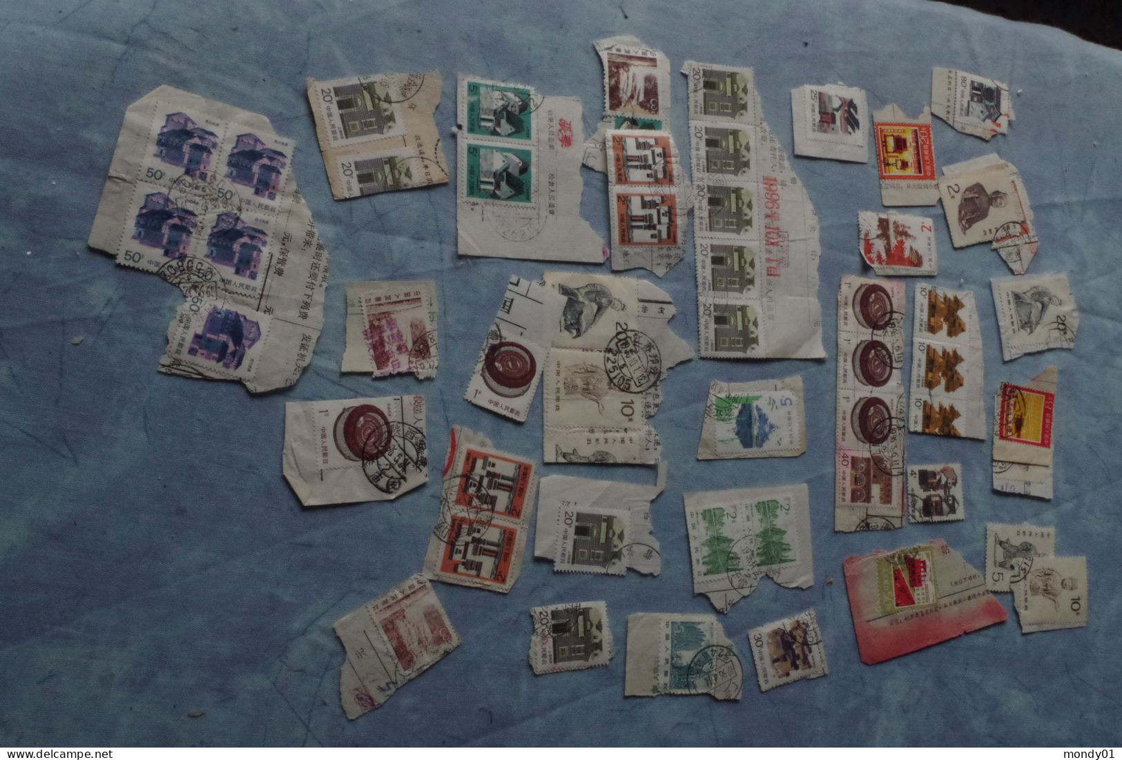 6-743 Chine China Lot De Timbres Oblitérés Annees 90 Set Obliteration - Gebraucht