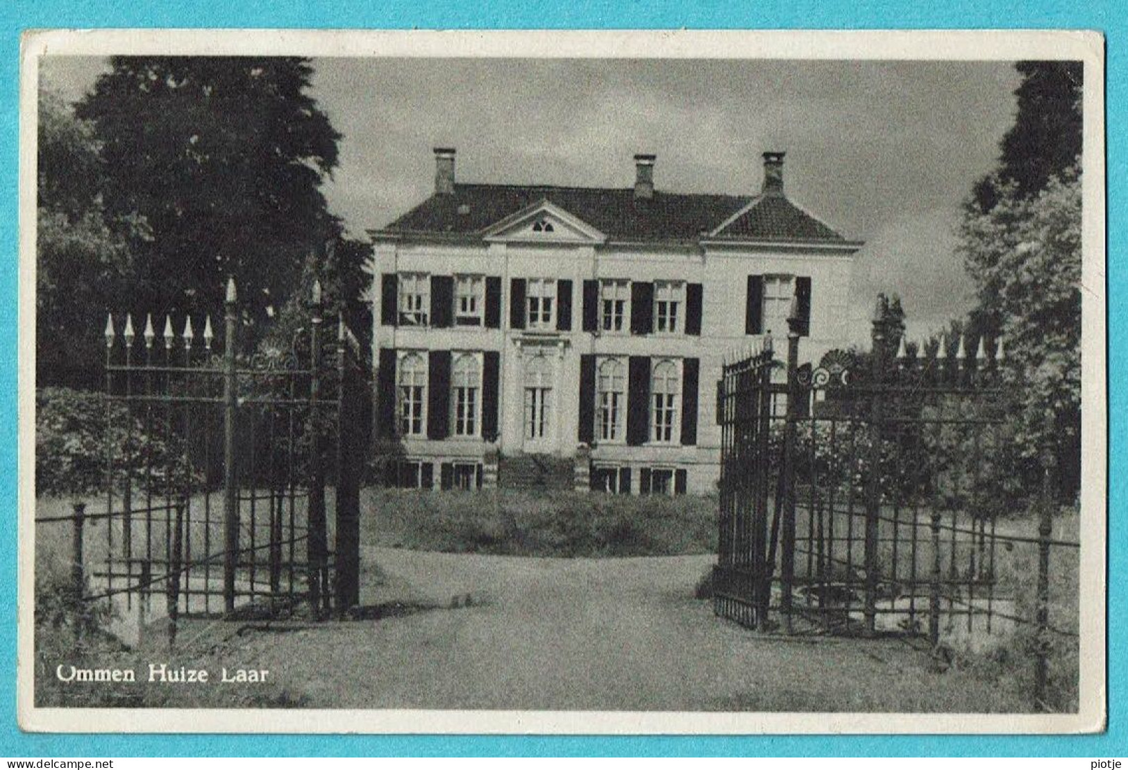 * Ommen (Overijssel - Nederland) * (Uitgave Fa. W. Bemboom) Huize Laar, Villa, Chateau, Kasteel, Old, Rare - Ommen