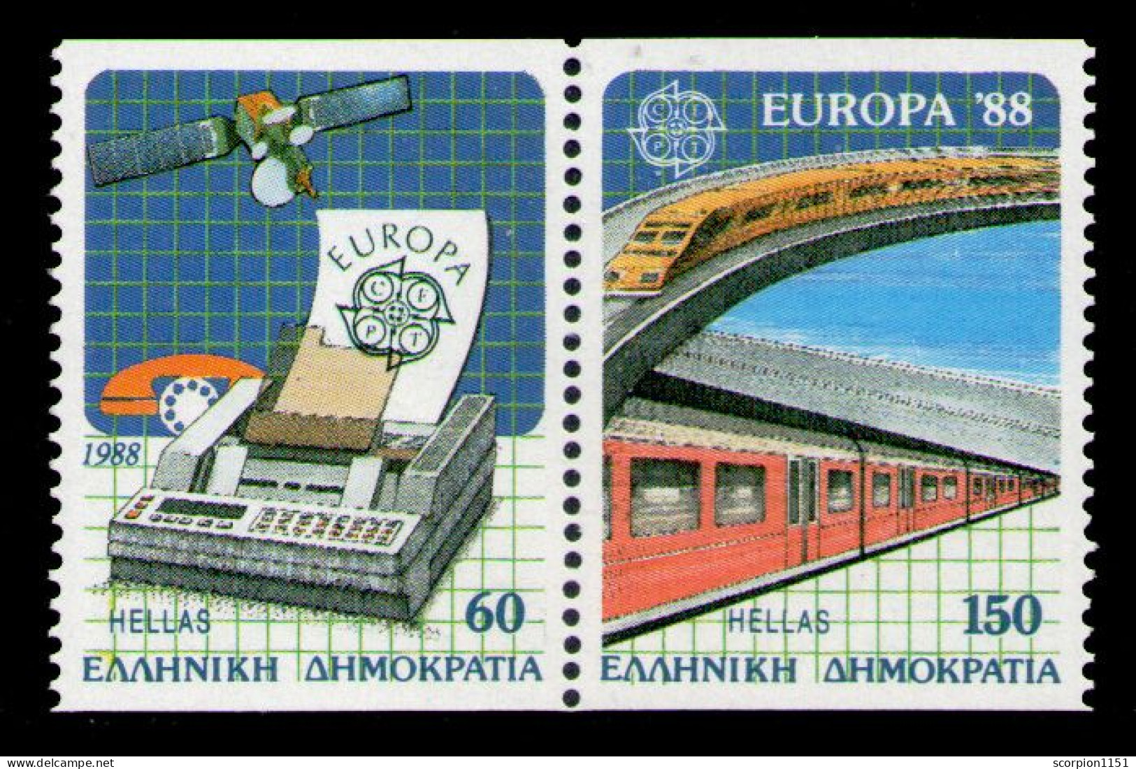 GREECE 1988 - Set MNH** - Unused Stamps