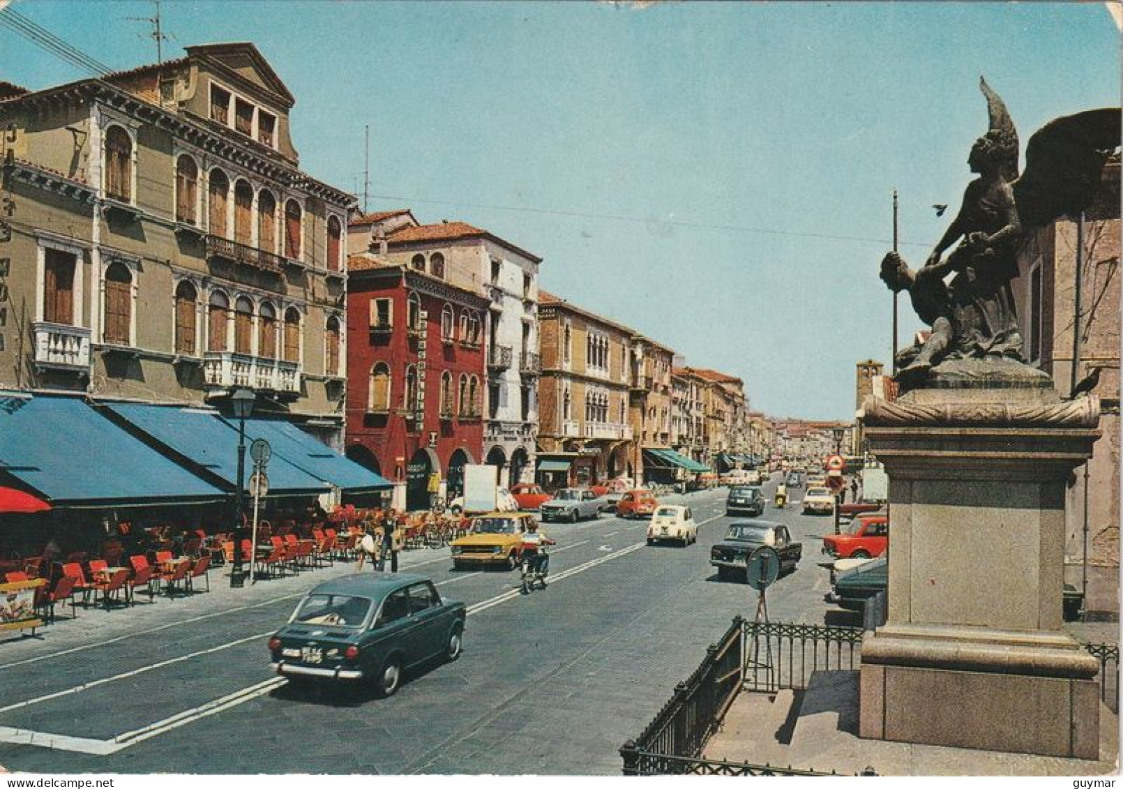 CHIOGGIA - CORSO DEL POPOLO AUTO CAR - FIAT 850 - 4691 - Chioggia