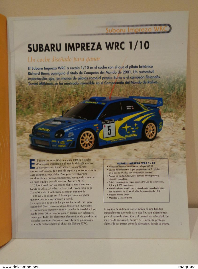 Radiocontrol Altaya. Coche Subaru Impreza WRC. Escala 1/10. Año 2002. Coleccionable Completo. - R/C Scale Models