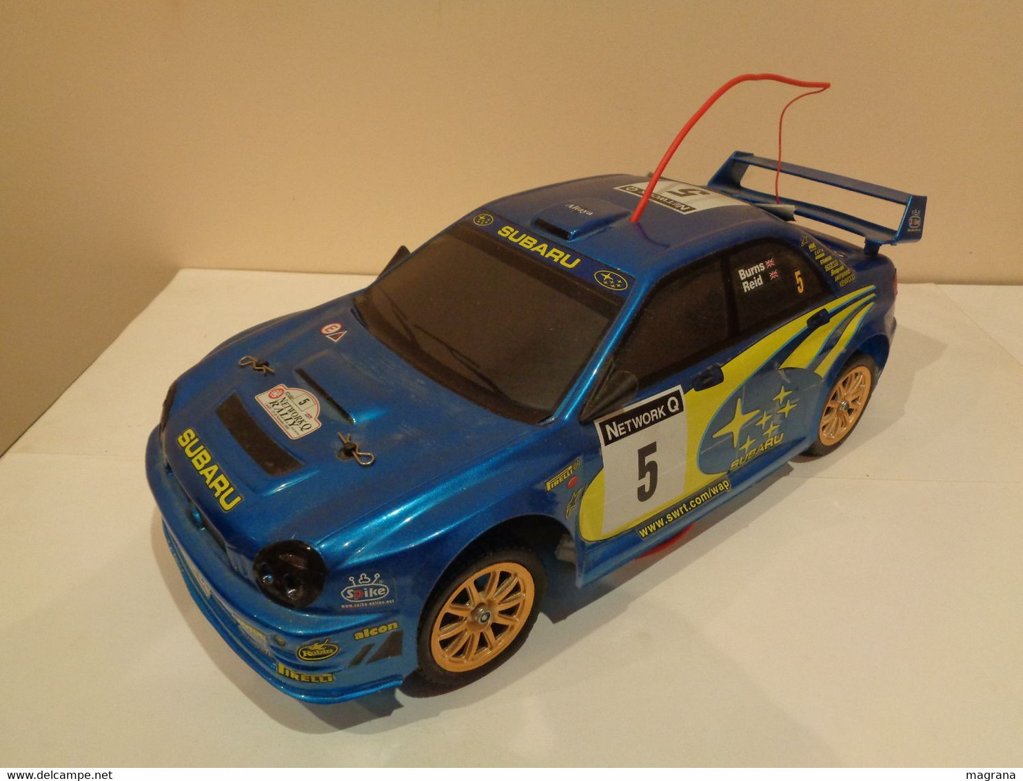 Radiocontrol Altaya. Coche Subaru Impreza WRC. Escala 1/10. Año 2002. Coleccionable Completo.