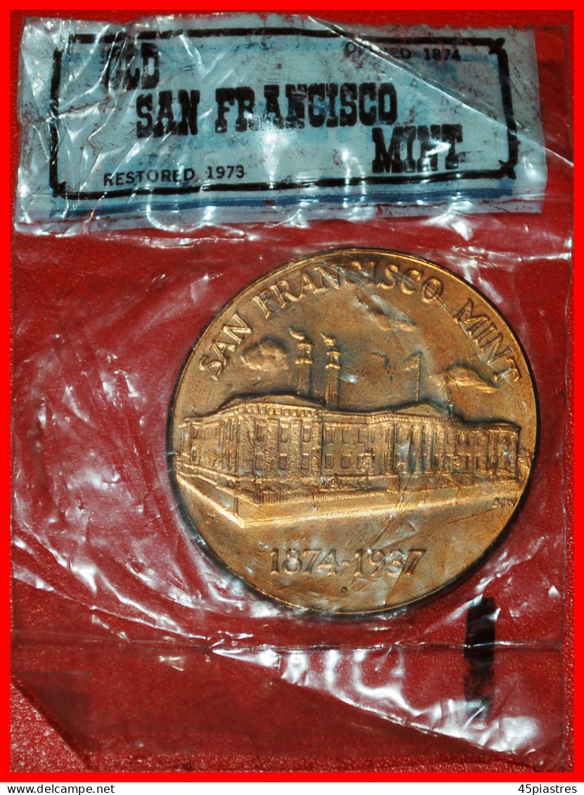 * SAN FRANCISCO MINT 1874-1937S: USA  DOLLAR SIZE 1794-1978 MEDAL 1974 IN ORIGINAL PACKAGE! · LOW START · NO RESERVE! - Professionali/Di Società