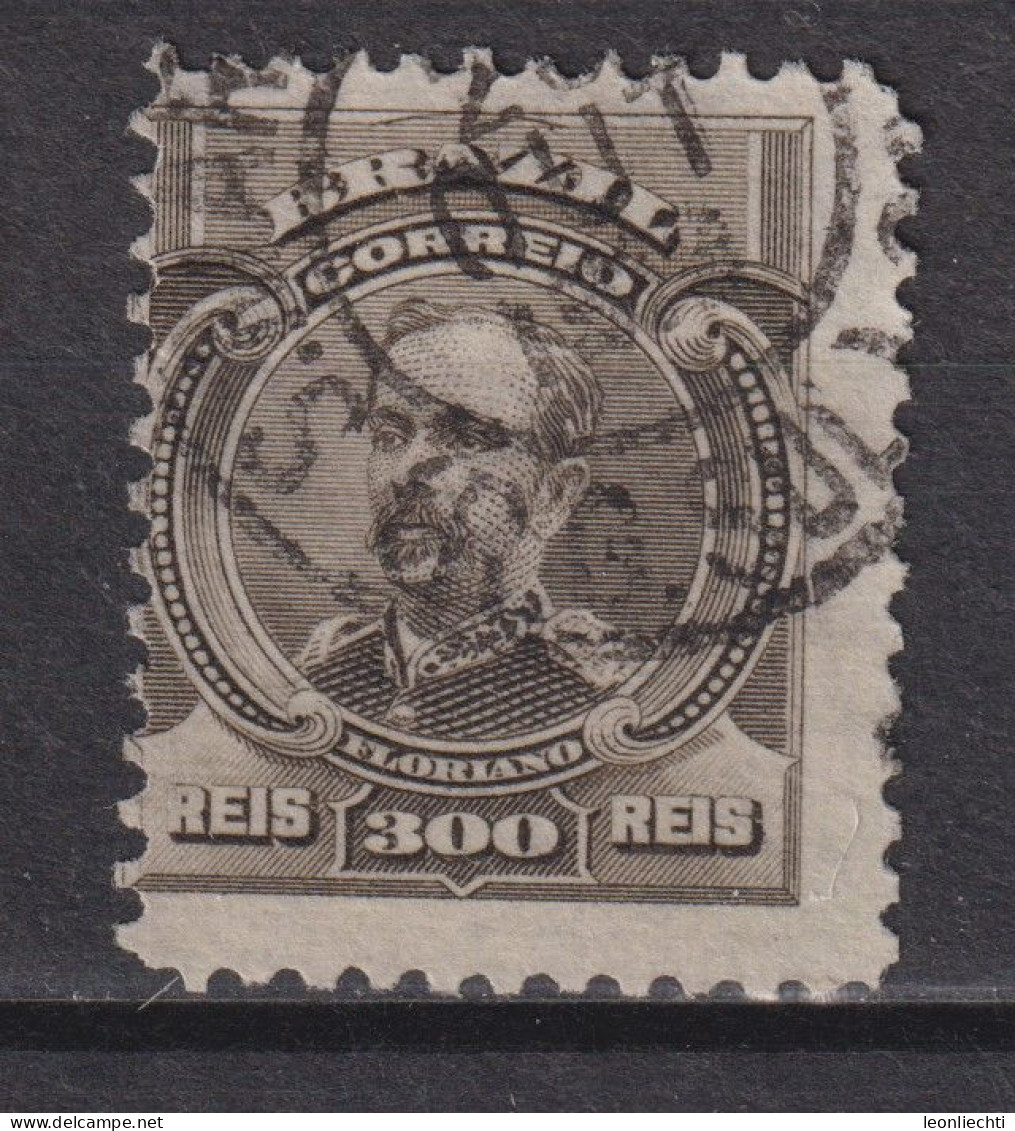 1906 Brasilien, Mi:BR 168, Sn:BR 180, Yt:BR 133, Floriano Peixoto (1839-1895) - Gebruikt