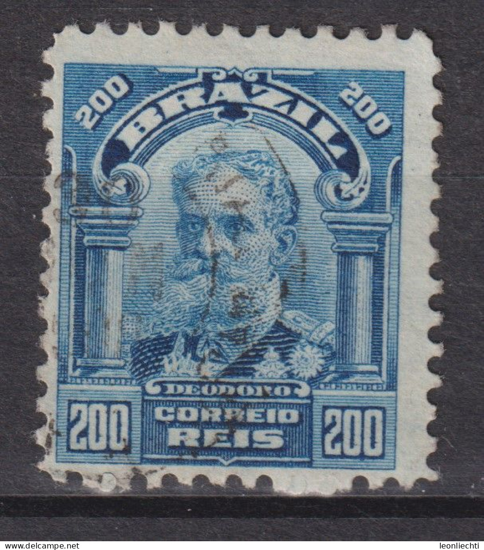 1906 Brasilien, Mi:BR 167, Sn:BR 178, Yt:BR 132, Deodoro Da Fonseca (1827-1892) - Gebruikt