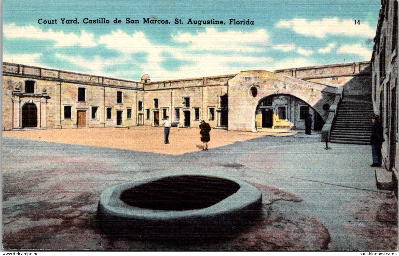 Florida St Augustine Castillo De San Marcos Court Yard - St Augustine