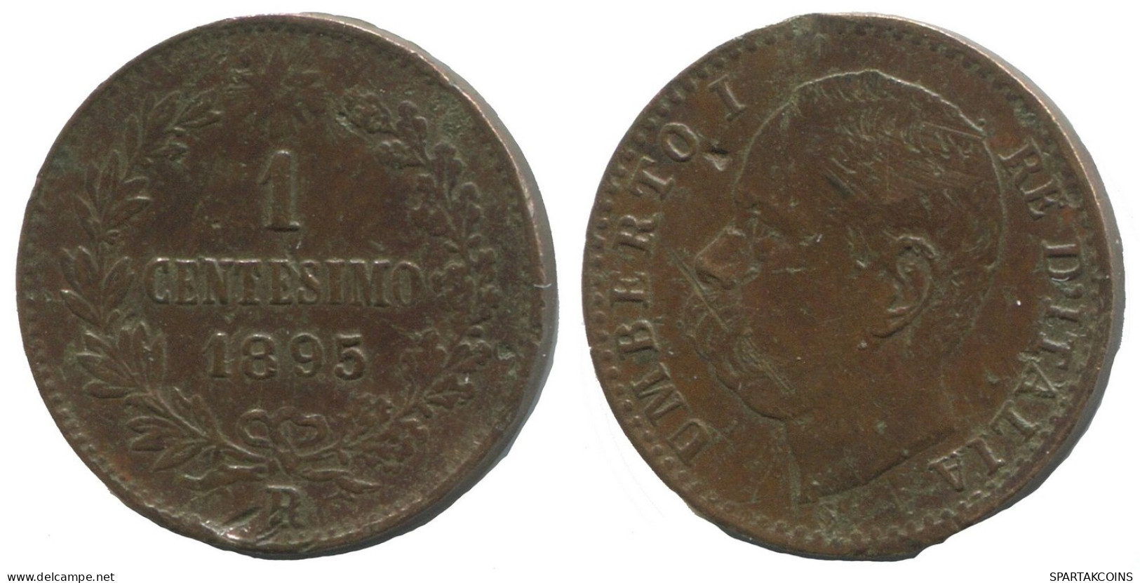 ITALY 1 Centesimo 1895 R Umberto I #AC186.E - Parme