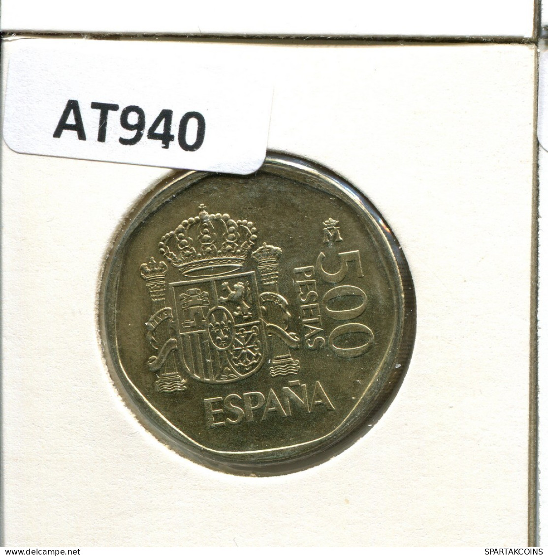 500 PESETAS 1989 ESPAÑA Moneda SPAIN #AT940.E - 500 Pesetas