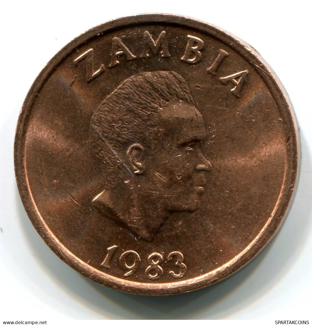 2 NGWEE 1983 ZAMBIA UNC Moneda #W11212.E - Zambia