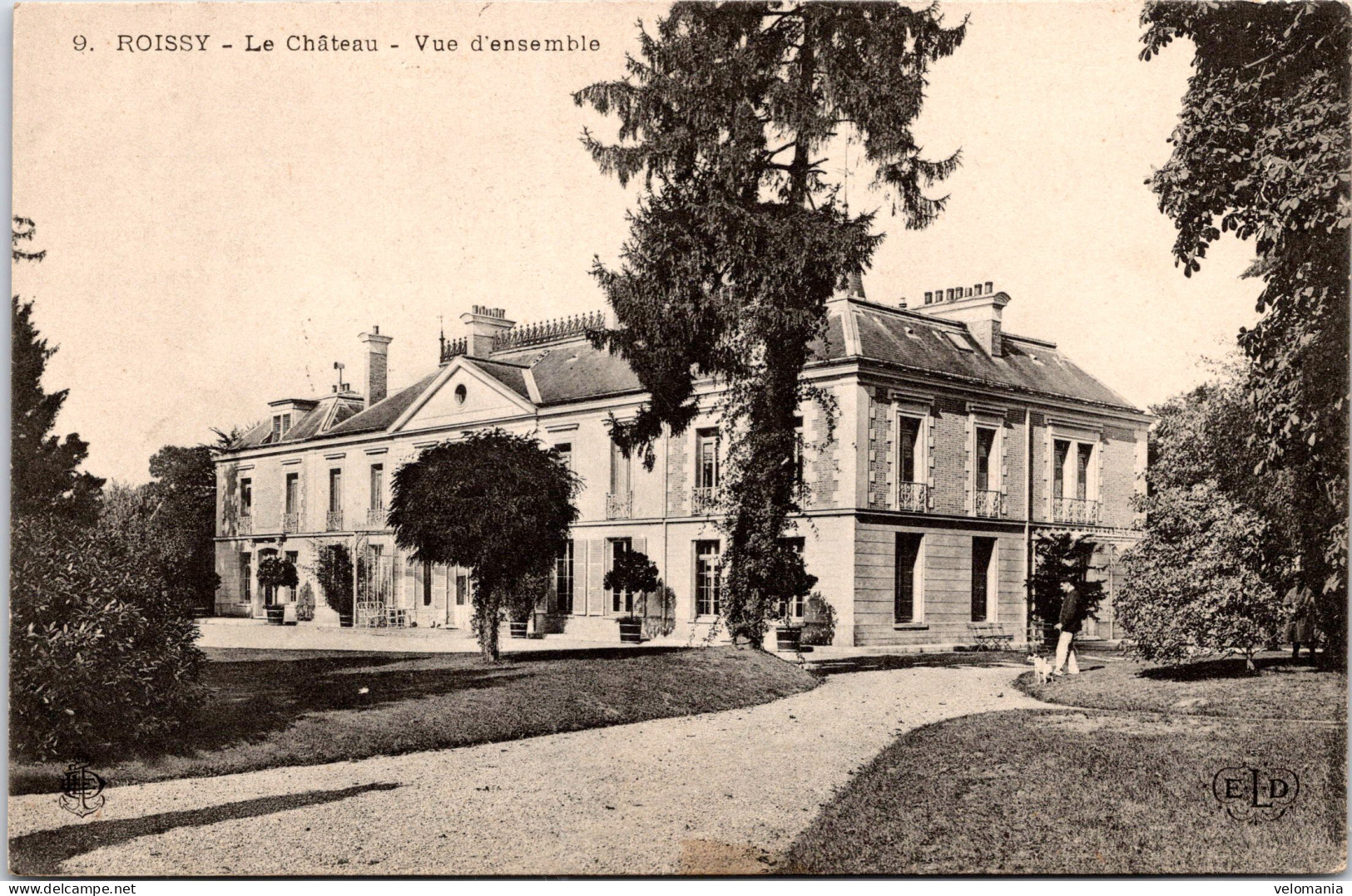 16797 Cpa 77 Roissy - Le Château - Vue D'ensemble - Roissy En Brie