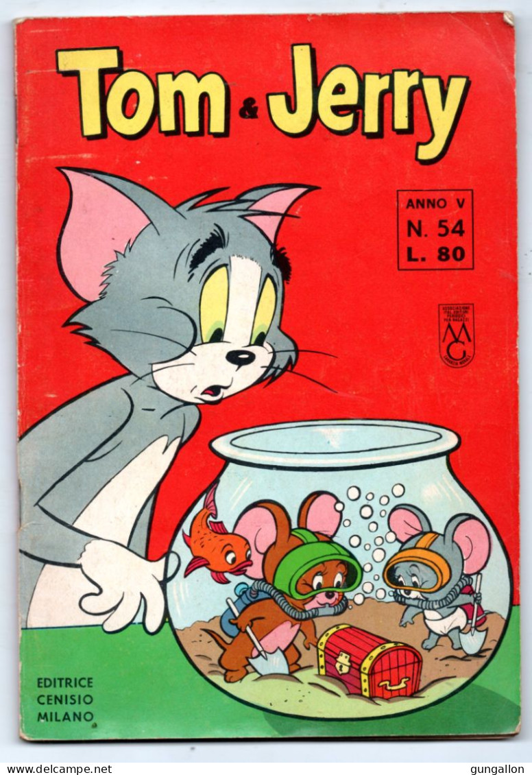 Tom & Jerry (Cenisio 1964) I° Serie  N. 54 - Humour