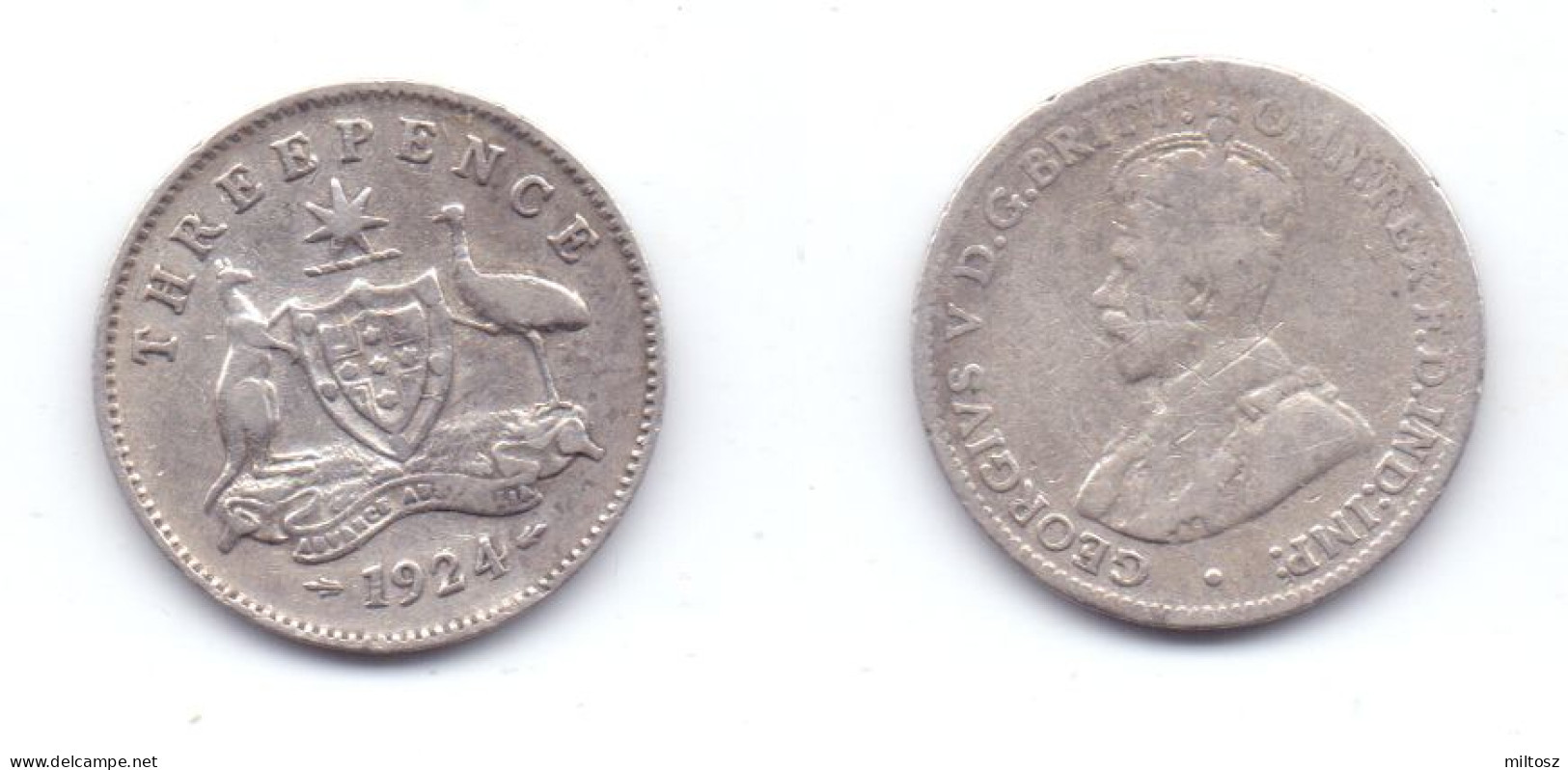 Australia 3 Pence 1924 - Threepence