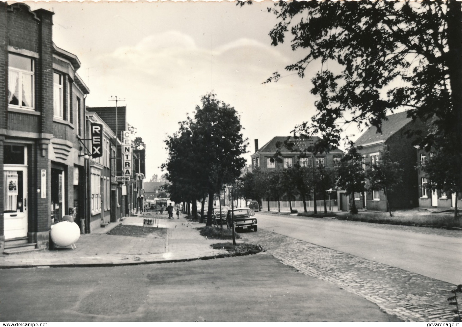 HERZELE    KERKSTRAAT   FOTO KAART     2 SCANS - Herzele