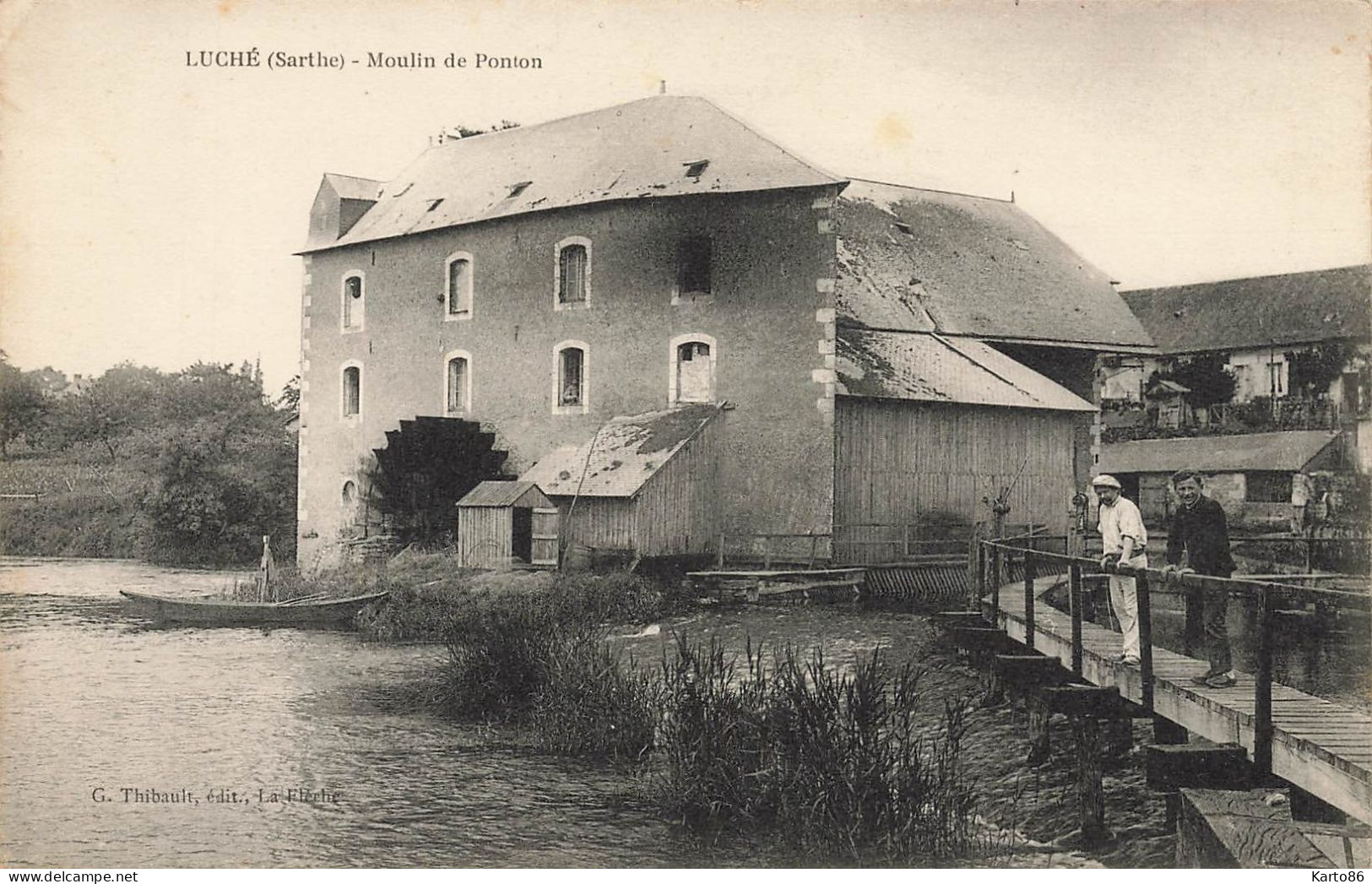 Luché * Le Moulin De Ponton * Minoterie - Luche Pringe