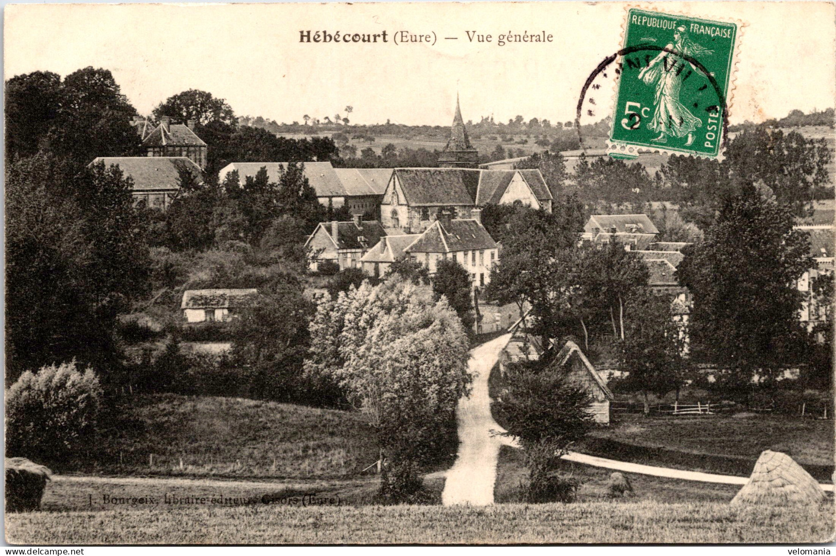 S12839 Cpa 27 Hébécourt - Vue Générale - Hébécourt