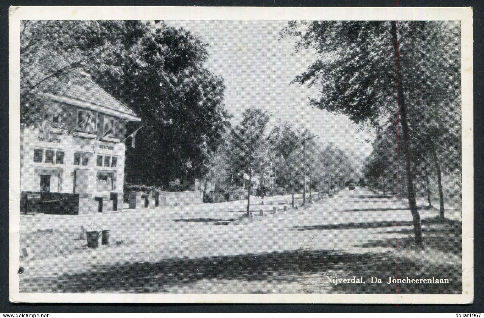 Nijverdal , Da Joncheerenlaan -  Used  1957 - 2 Scans For Condition.(Originalscan !!) - Nijverdal