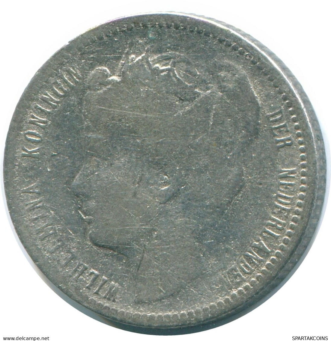 1/4 GULDEN 1900 CURACAO NEERLANDÉS NETHERLANDS PLATA Colonial #NL10435.4.E - Curaçao