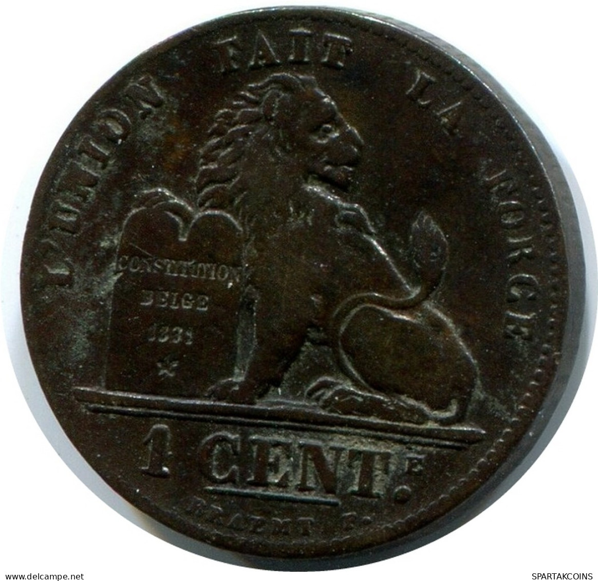 1 CENTIME 1899 BELGIUM Coin FRENCH Text #AX354.U - 1 Centime