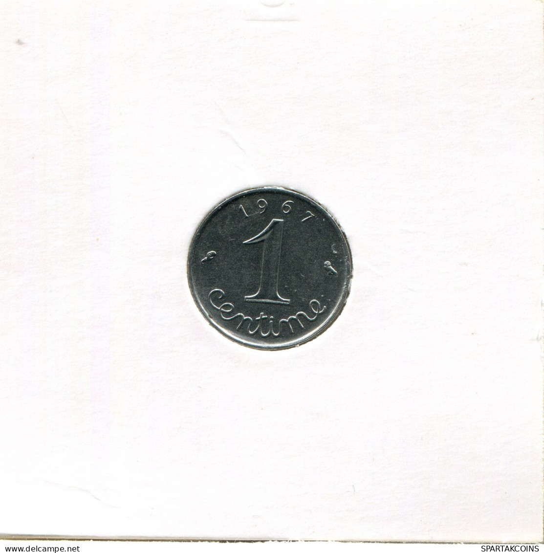 1 CENTIME 1967 FRANCE Coin French Coin #AK515 - 1 Centime