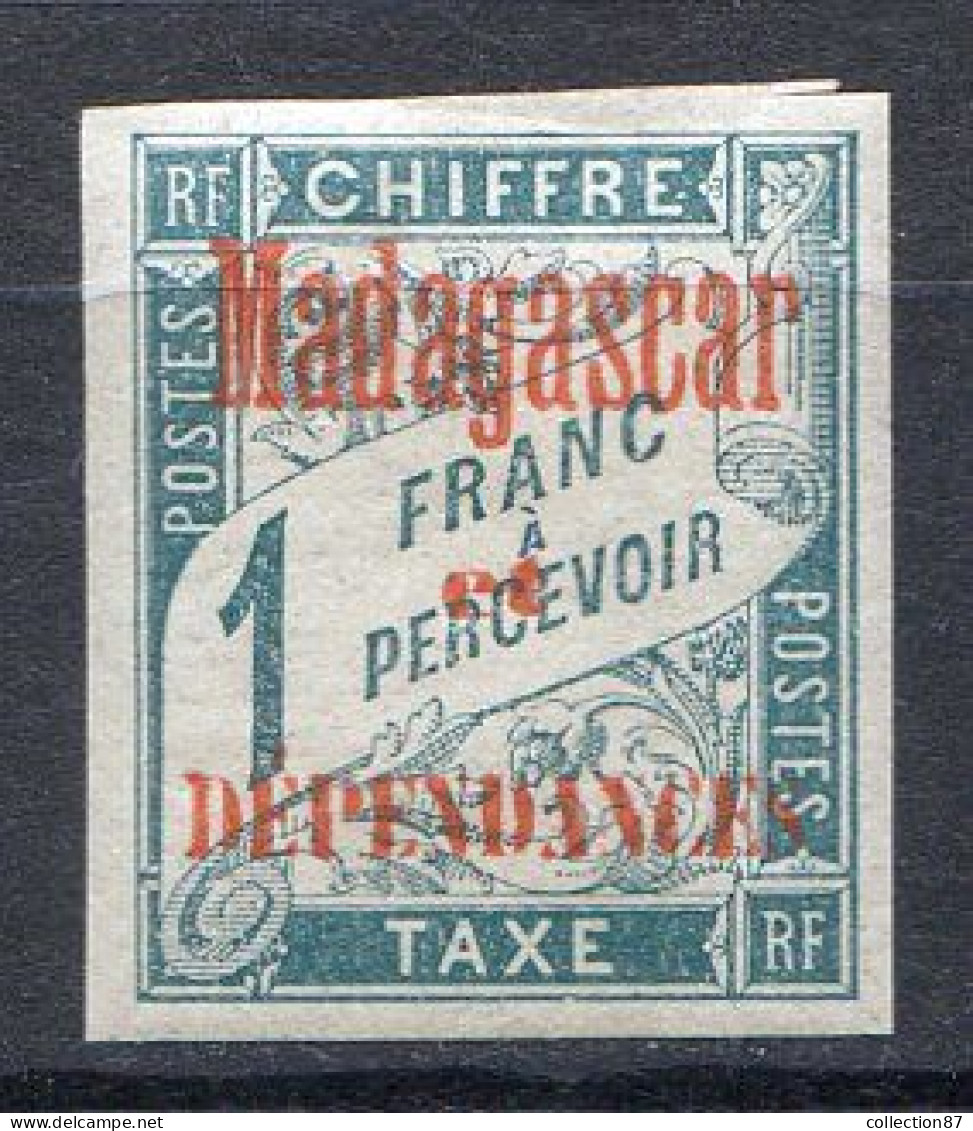 MADAGASCAR < TAXE N° 7 * Neuf Ch. * MH - Timbres-taxe