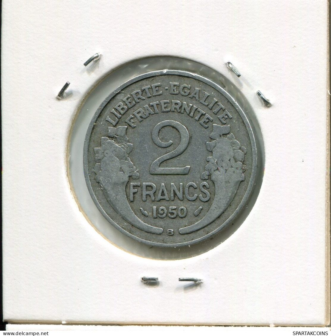 2 FRANCS 1950 FRANKREICH FRANCE Französisch Münze #AN992.D - 2 Francs