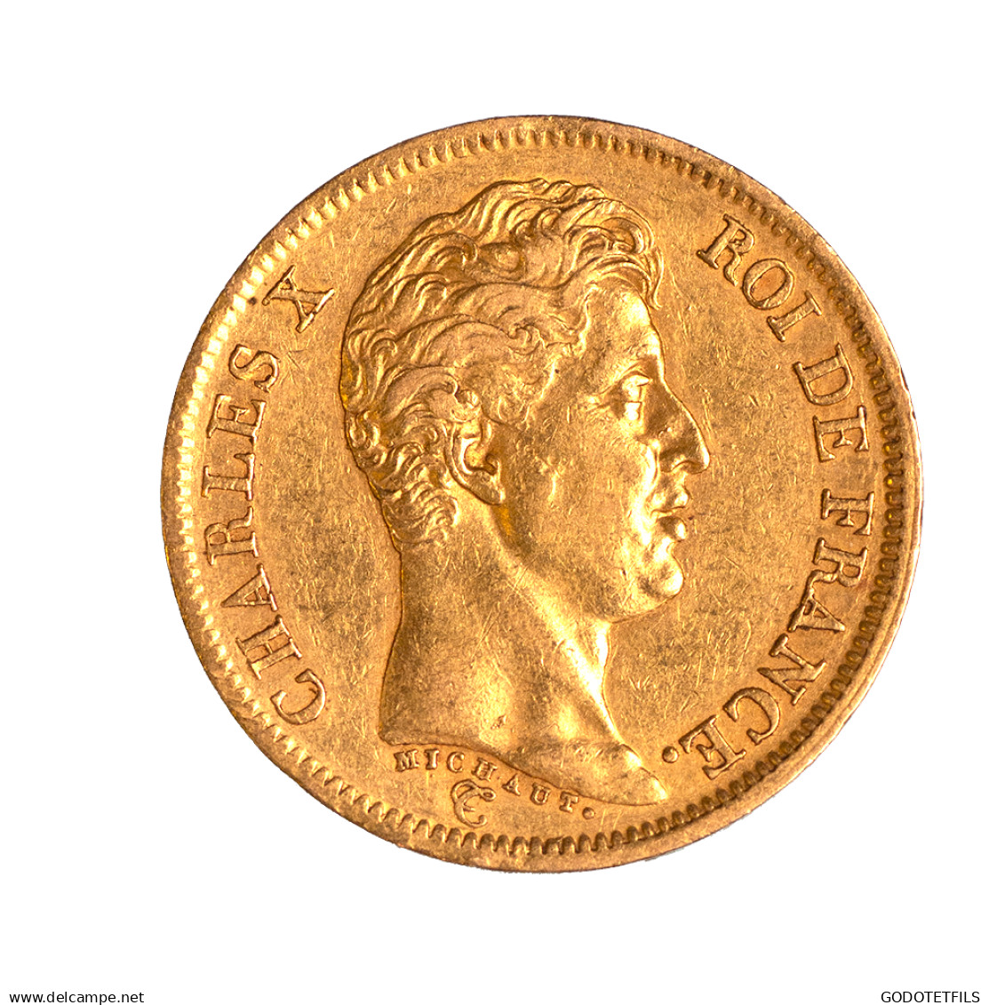 Charles X-40 Francs 1824 Paris - 40 Francs (gold)