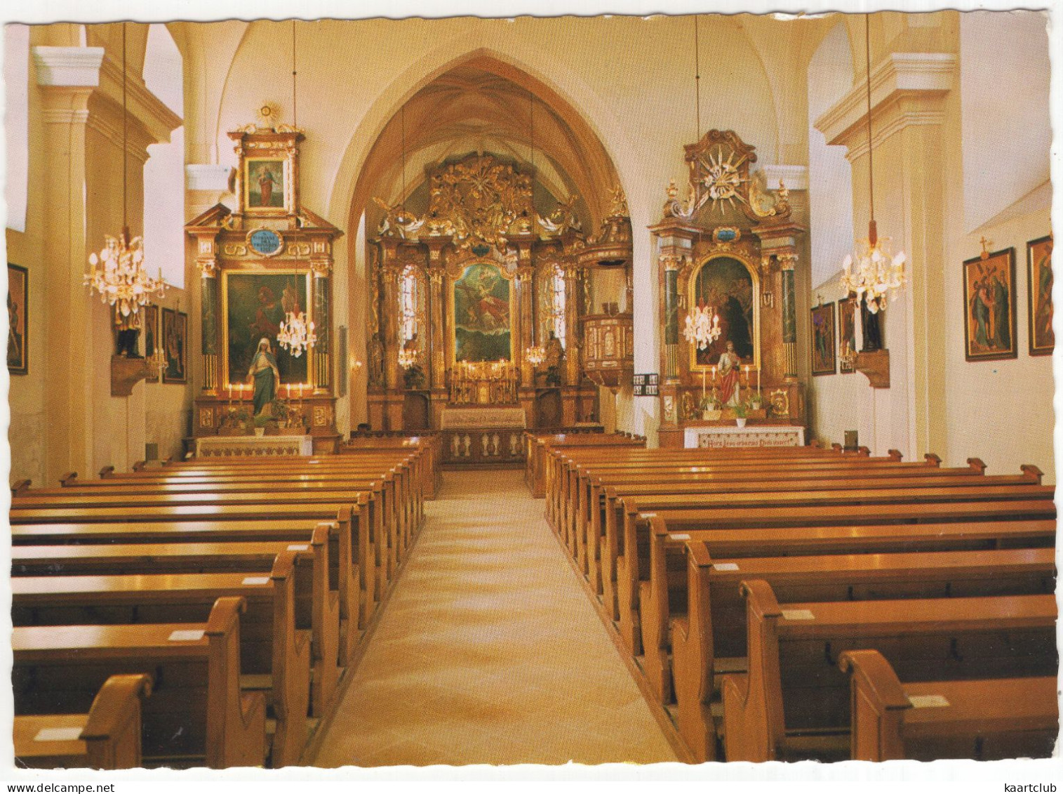 Kirche Frankenfels, Erbaut 1290 - (NÖ., Österreich/Austria) - Interiör - St. Pölten