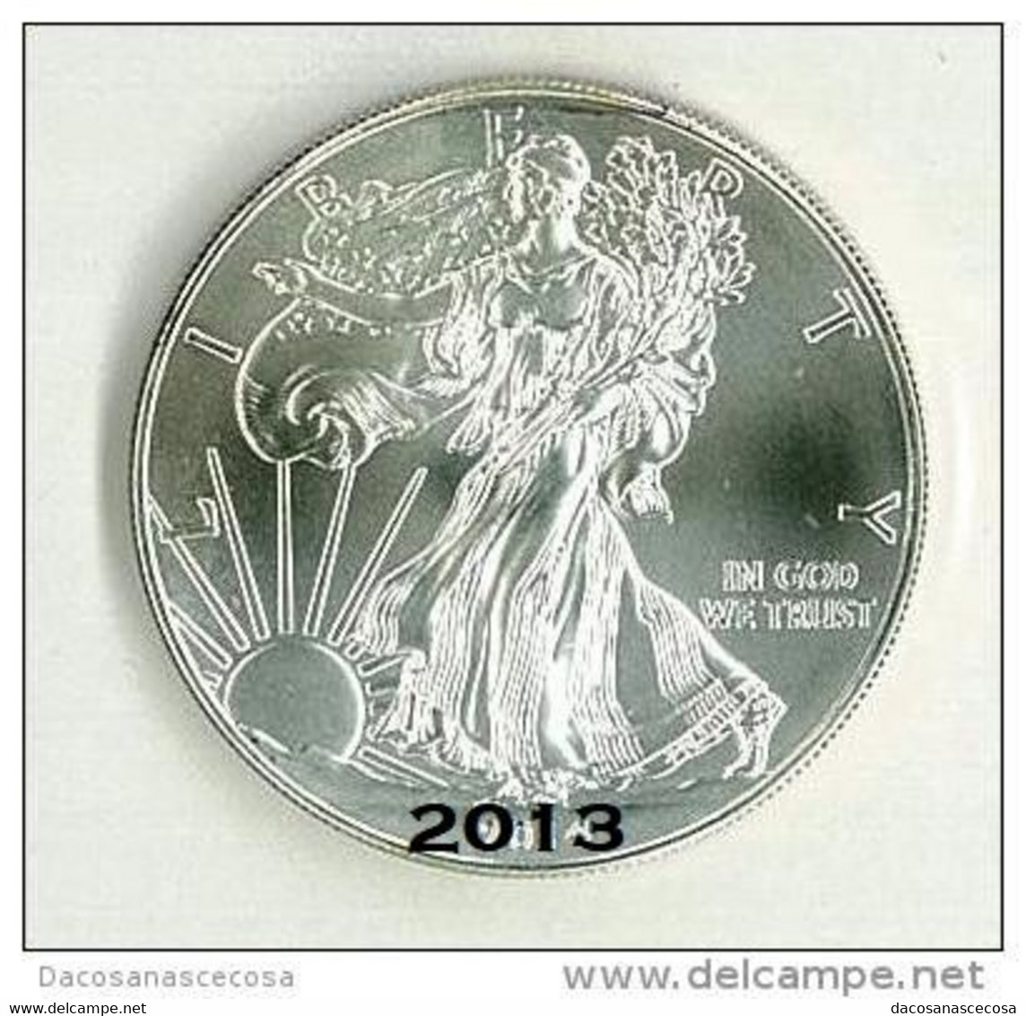 STATI UNITI - UNITED STATES - ONCIA ARGENTO 999 - ANNO 2013 - UNCIRCULATED - NON CIRCOLATA - 1 ONCIA - Plata