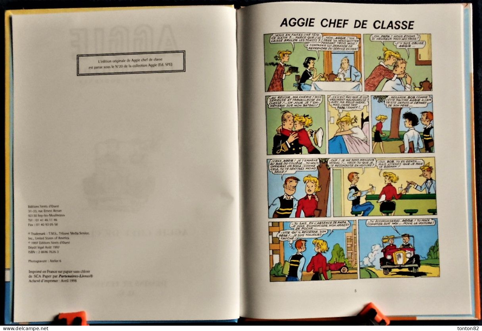 AGGIE 1 - AGGIE Chef De Classe - Vents D'Ouest - ( E.O 1998 ) . - Aggie