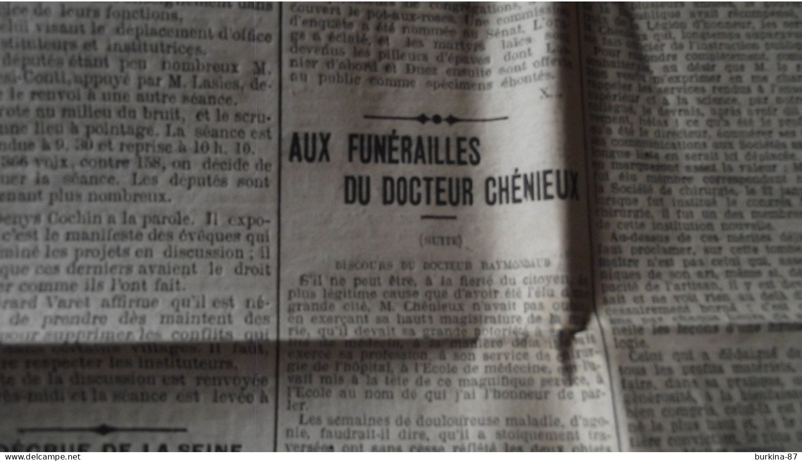 LA GAZETTE du CENTRE, journal, 11 mars 1910, LIMOGES quotidien  défense sociale et liberté publique