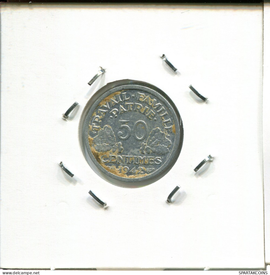 50 FRANCS 1942 FRANKREICH FRANCE Französisch Münze #AP015.D - Other & Unclassified