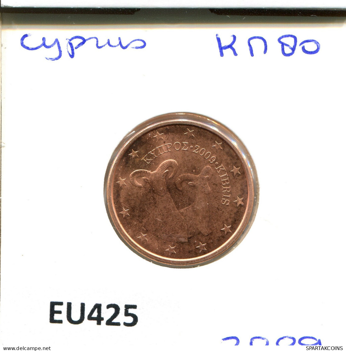 5 EURO CENTS 2009 CYPRUS Coin #EU425.U - Chipre