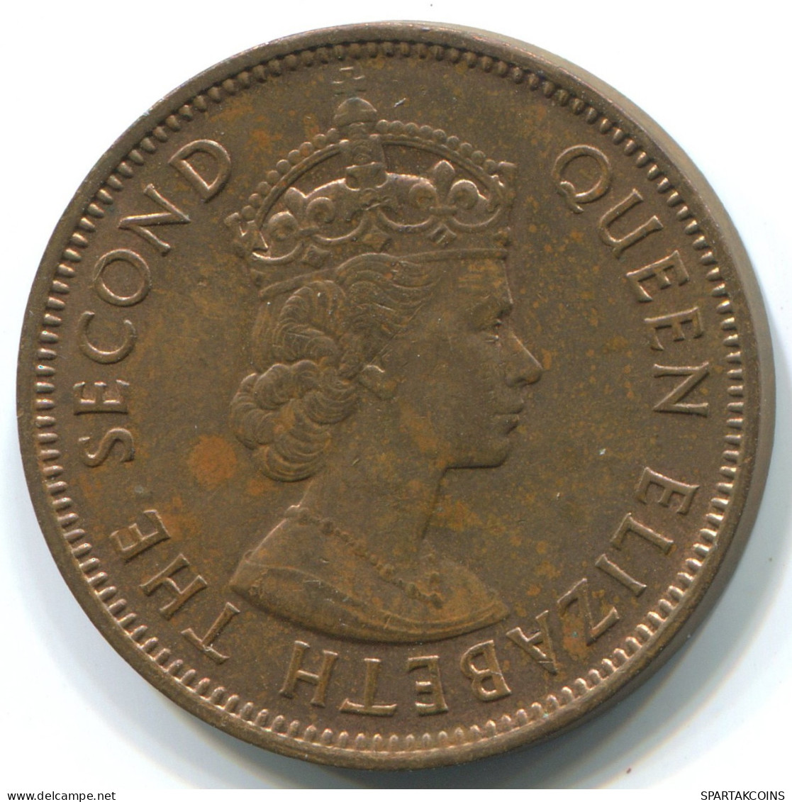1 CENT 1965 EAST CARIBBEAN Coin #WW1181.U - Ostkaribischer Staaten