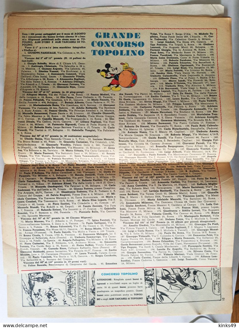 B225> PECOS BILL Albo D'Oro Mondadori N° 284 - 60° Episodio < La Casa Dello Spetro > 20 OTT. 1951 - Premières éditions