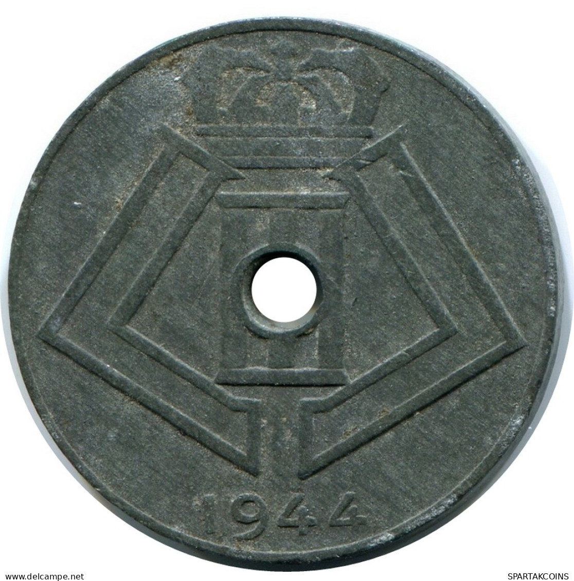 10 CENTIMES 1944 BELGIQUE BELGIUM Pièce BELGIE-BELGIQUE #AX366.F - 10 Cents & 25 Cents