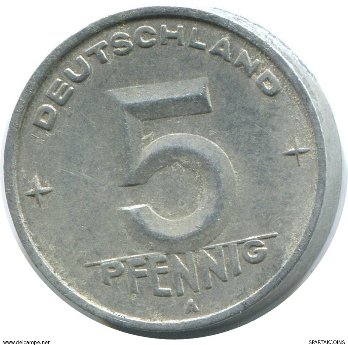 5 PFENNIG 1950 A DDR EAST ALEMANIA Moneda GERMANY #AD782.9.E - 5 Pfennig