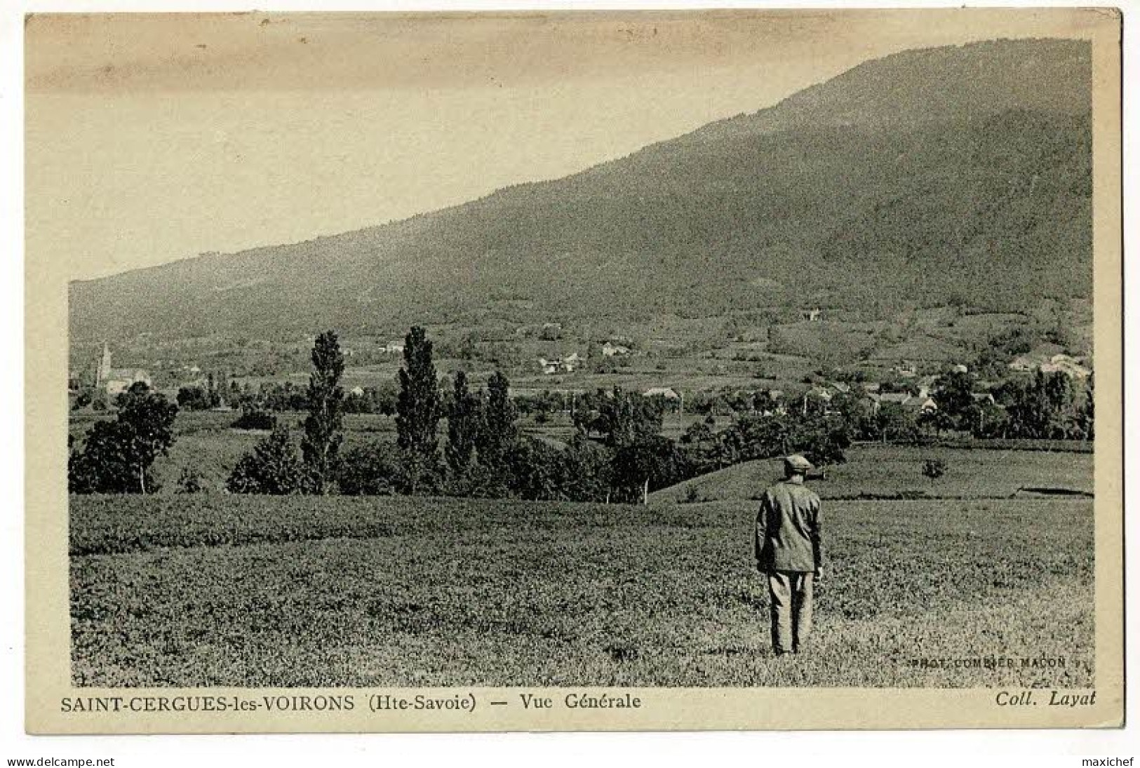 Saint Cergues Les Voirons - Vue Générale (animation) Pas Circulé - Saint-Cergues