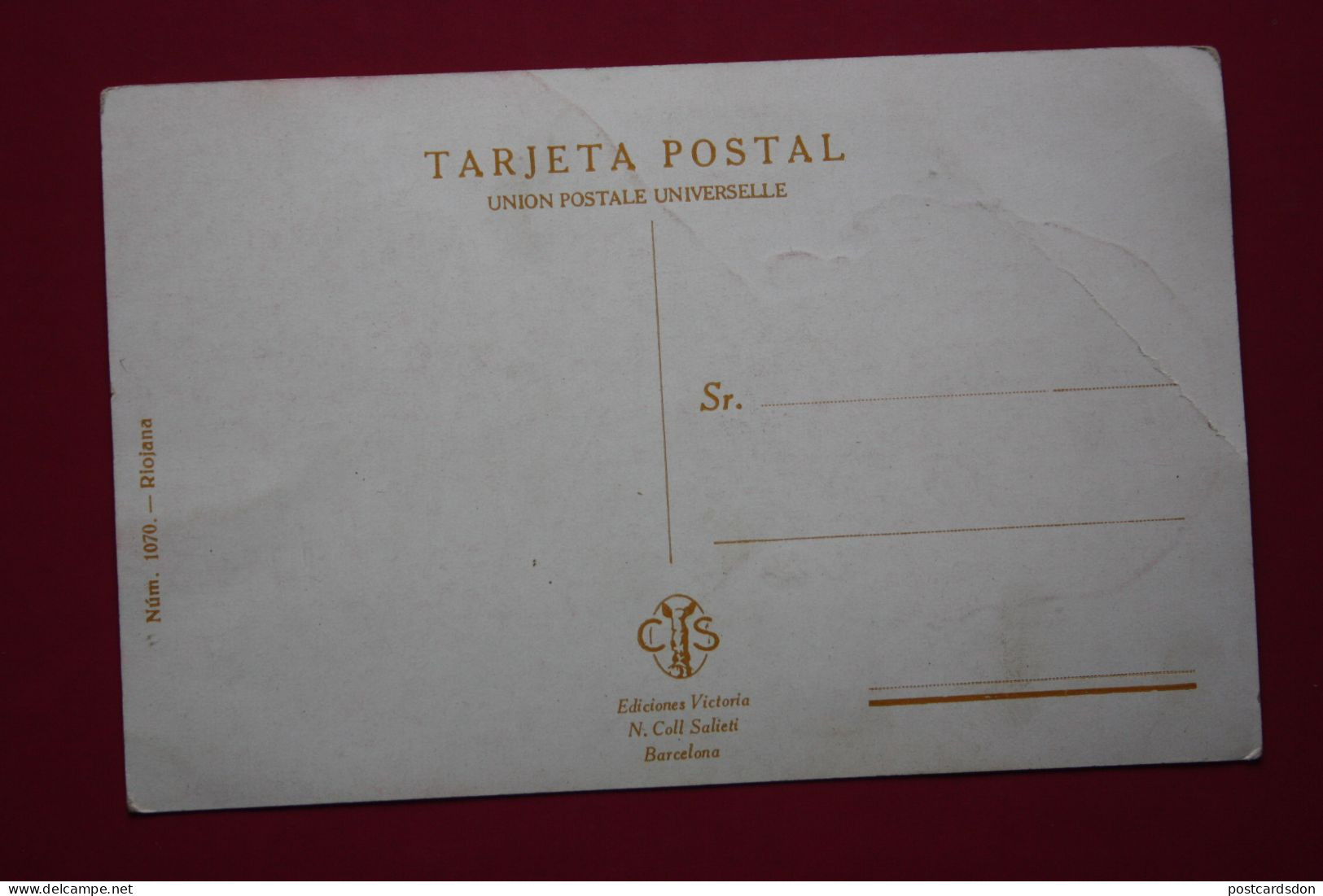 España-Tarjeta Postal De LA RIOJA..MUJER RIOJANA - La Rioja (Logrono)