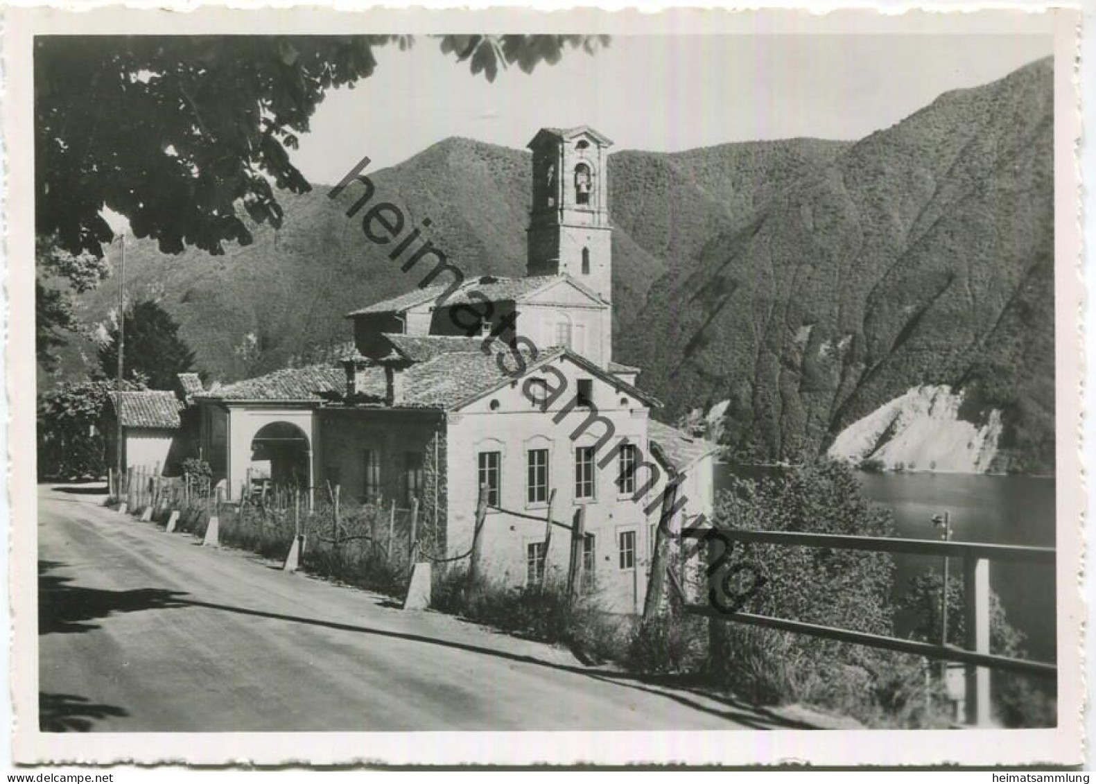 Castagnola - Chiesa - Foto-AK Grossformat - Verlag A. E. Feilner Romanshorn - Agno