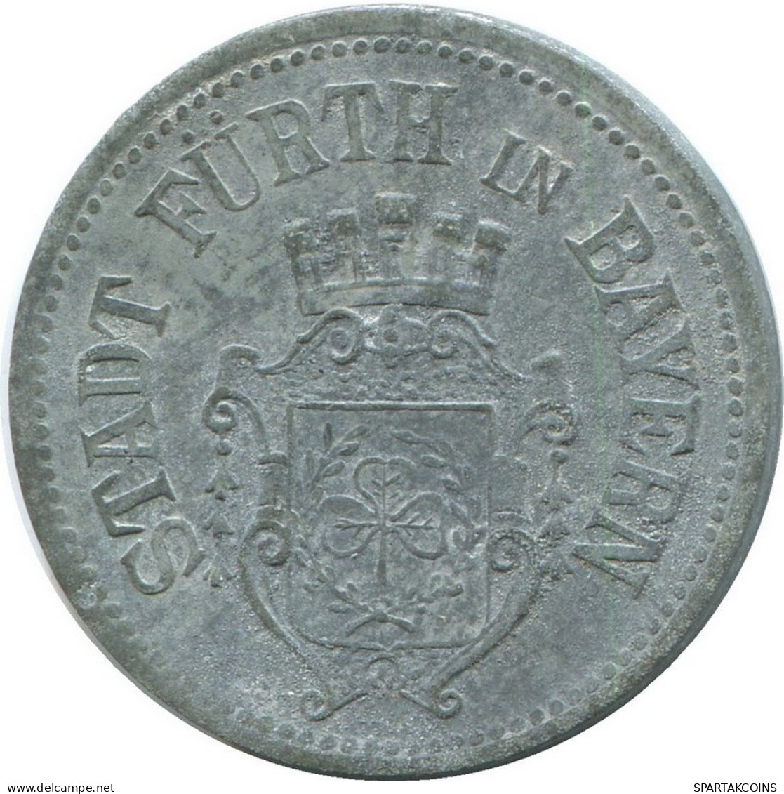 BAVARIA 50 PFENNIG 1917 Fürth In Bayern Notgeld German States #DE10514.6.U - 50 Pfennig