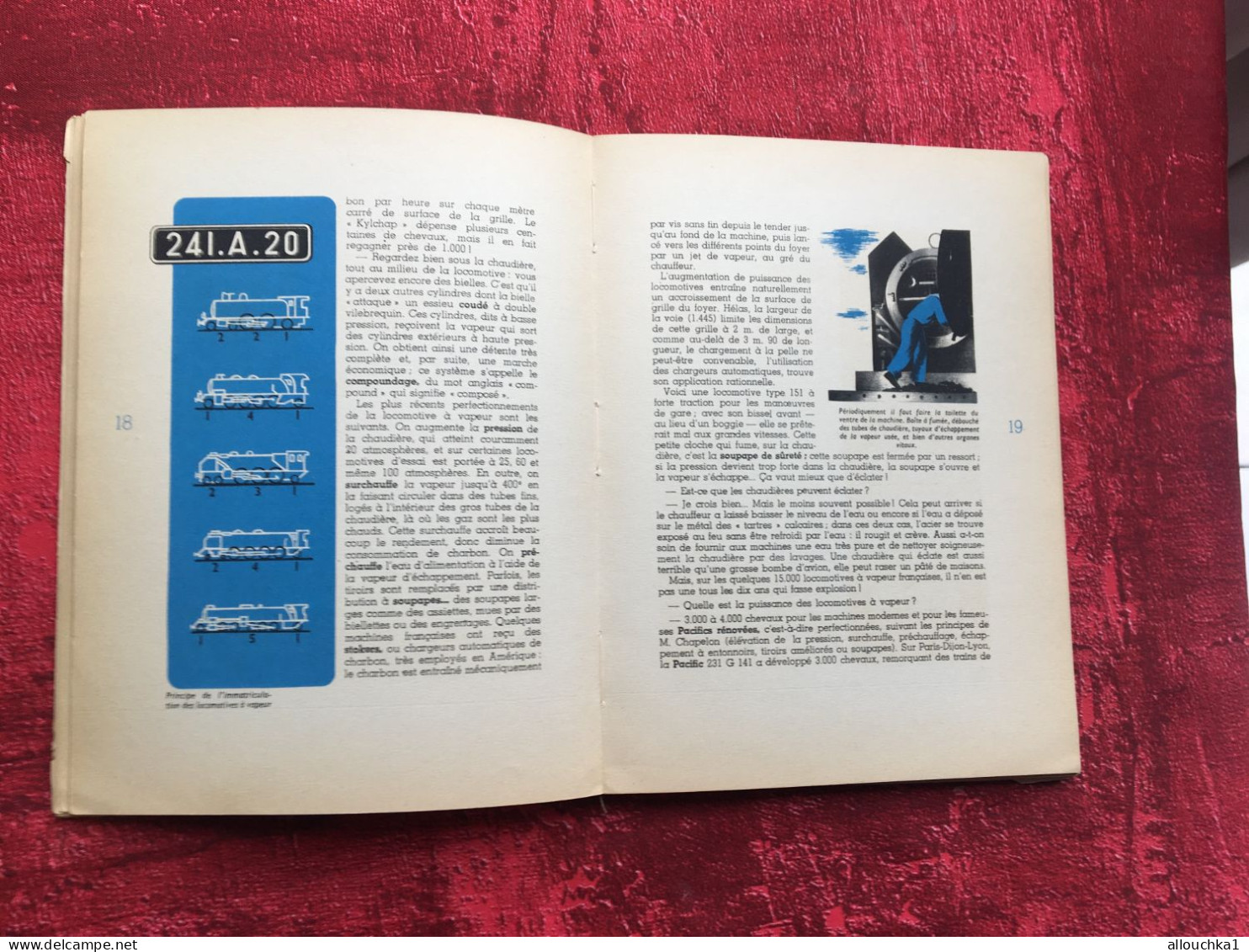 Les Trains:DEVAUX(Pierre)Editions André Bonne 1946+négatifs photos Trains-Gare-Auto-Livre Français Chemin de fer-Tramway