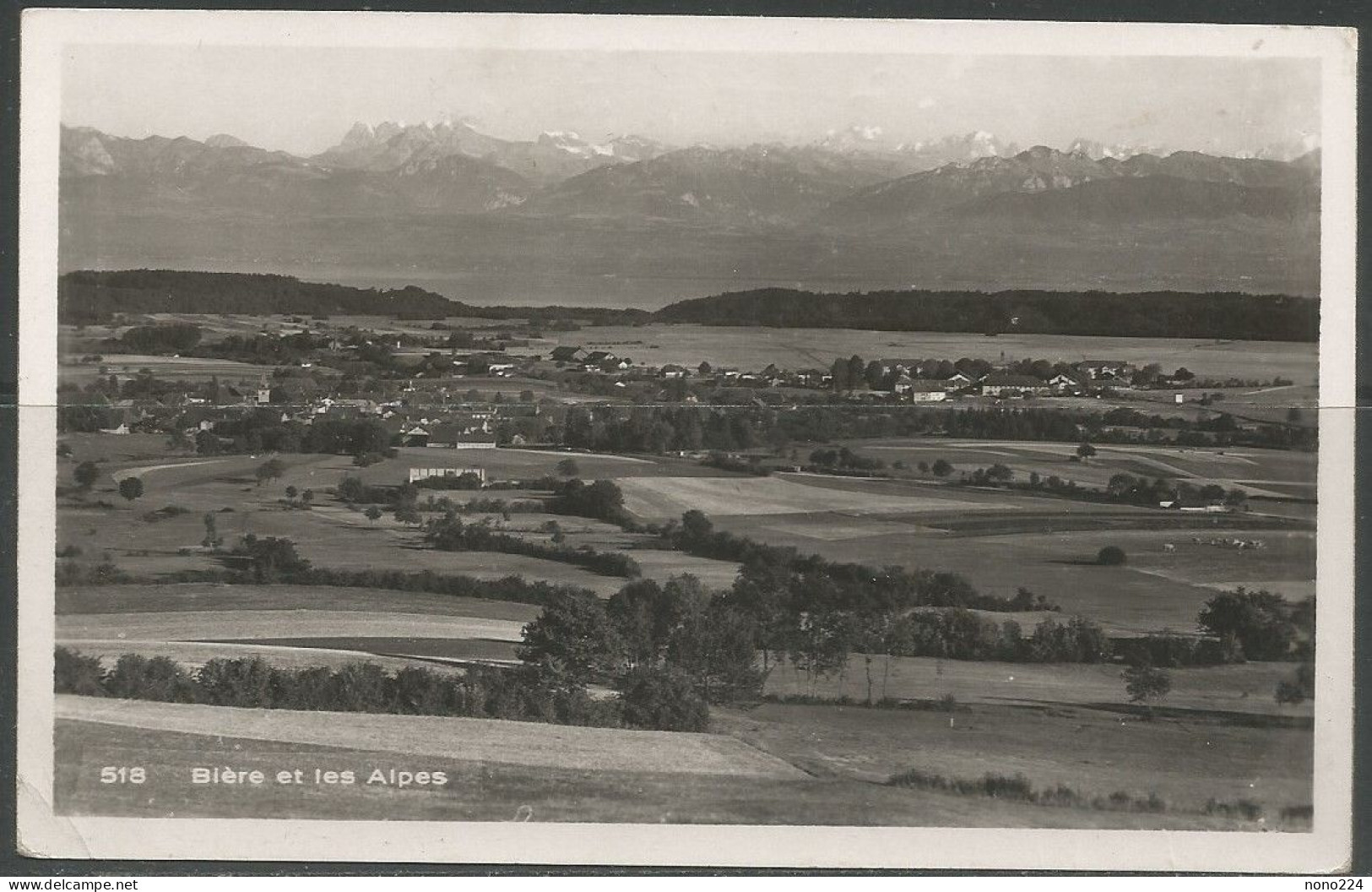 Carte P De 1942 ( Bière Et Les Alpes ) - Bière