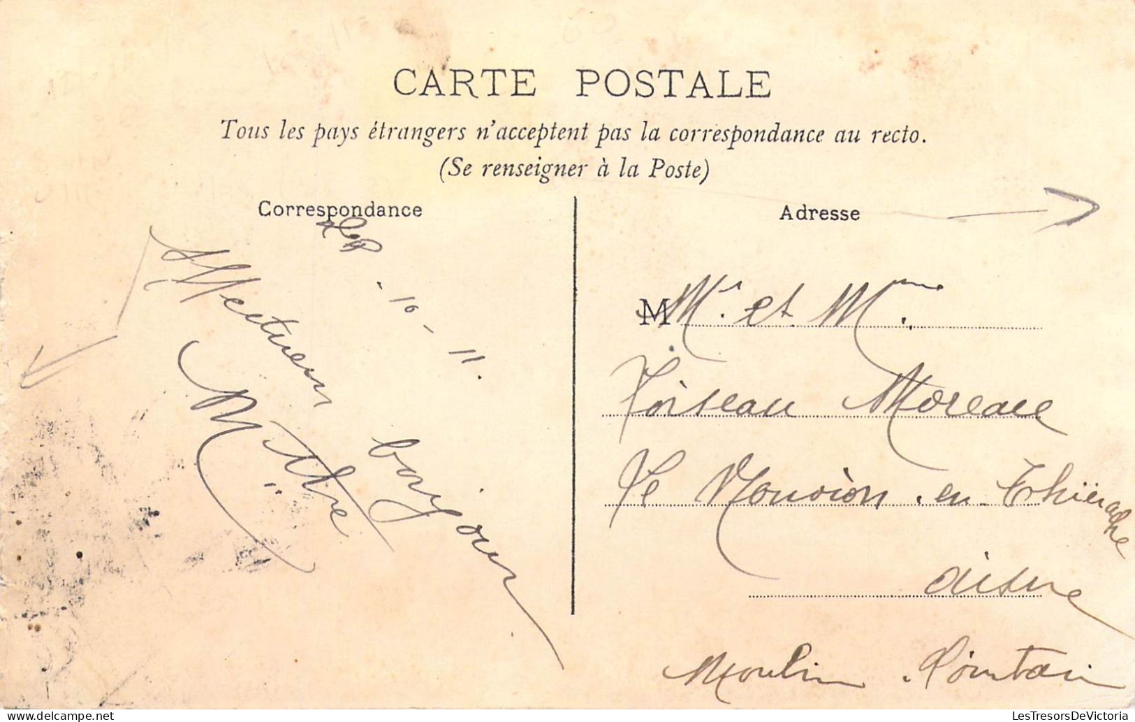 FRANCE - 60 - Senlis - Avenue De La Gare - Carte Postale Ancienne - Senlis