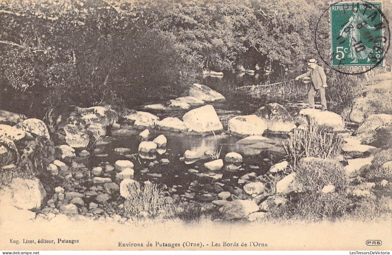 FRANCE - 61 - Environs De Putanges - Les Bords De L'Orne - Carte Postale Ancienne - Putanges