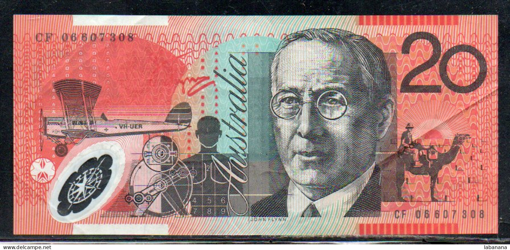 659-Australie 20$ 1994/98 CF066 - 1992-2001 (polymer Notes)