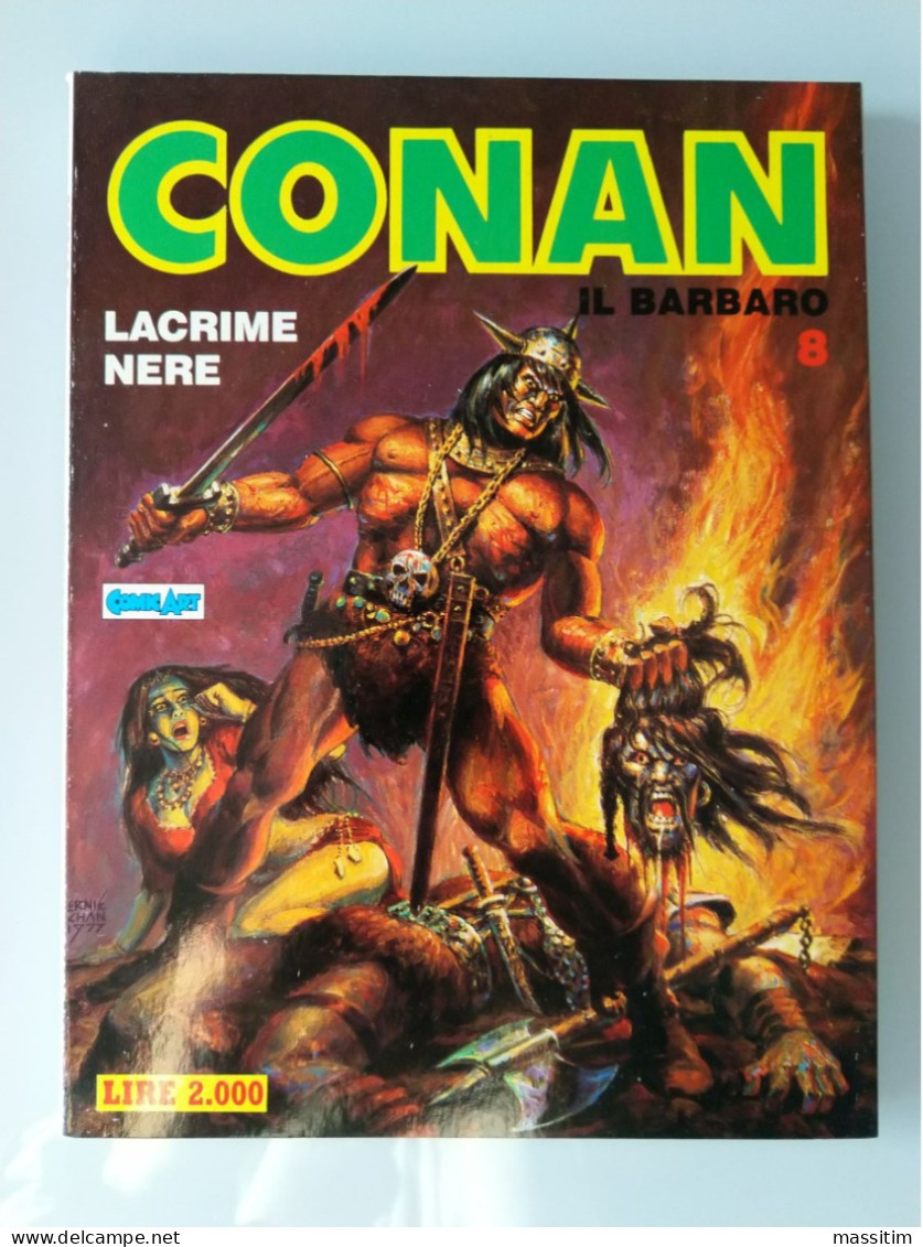 CONAN - IL BARBARO/LA SPADA SELVAGGIA - COMIC ART - 1986 - ENTRA E CHIEDI - Premières éditions