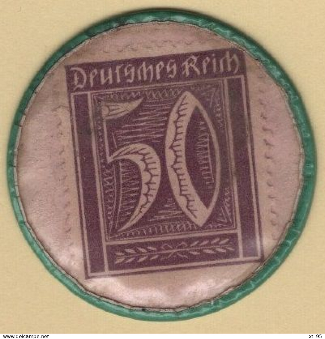 Timbre Monnaie - 50c - Kumpers Edellikore - Other & Unclassified