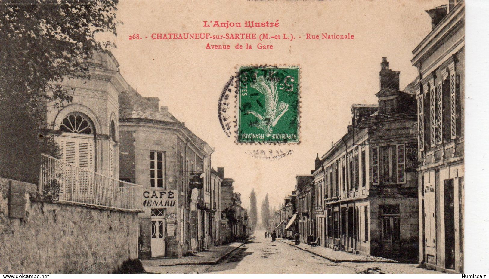 Châteauneuf-sur-Sarthe Avenue De La Gare Café Menard - Chateauneuf Sur Sarthe